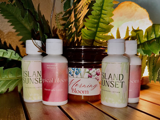 Tropical Bloom Handmade Lotion