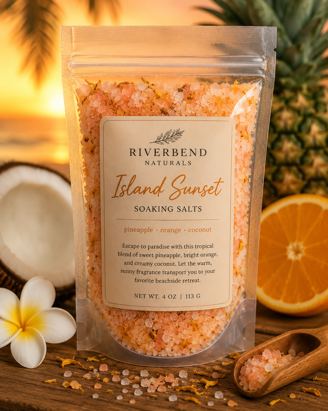 Island Sunset Soaking Salts