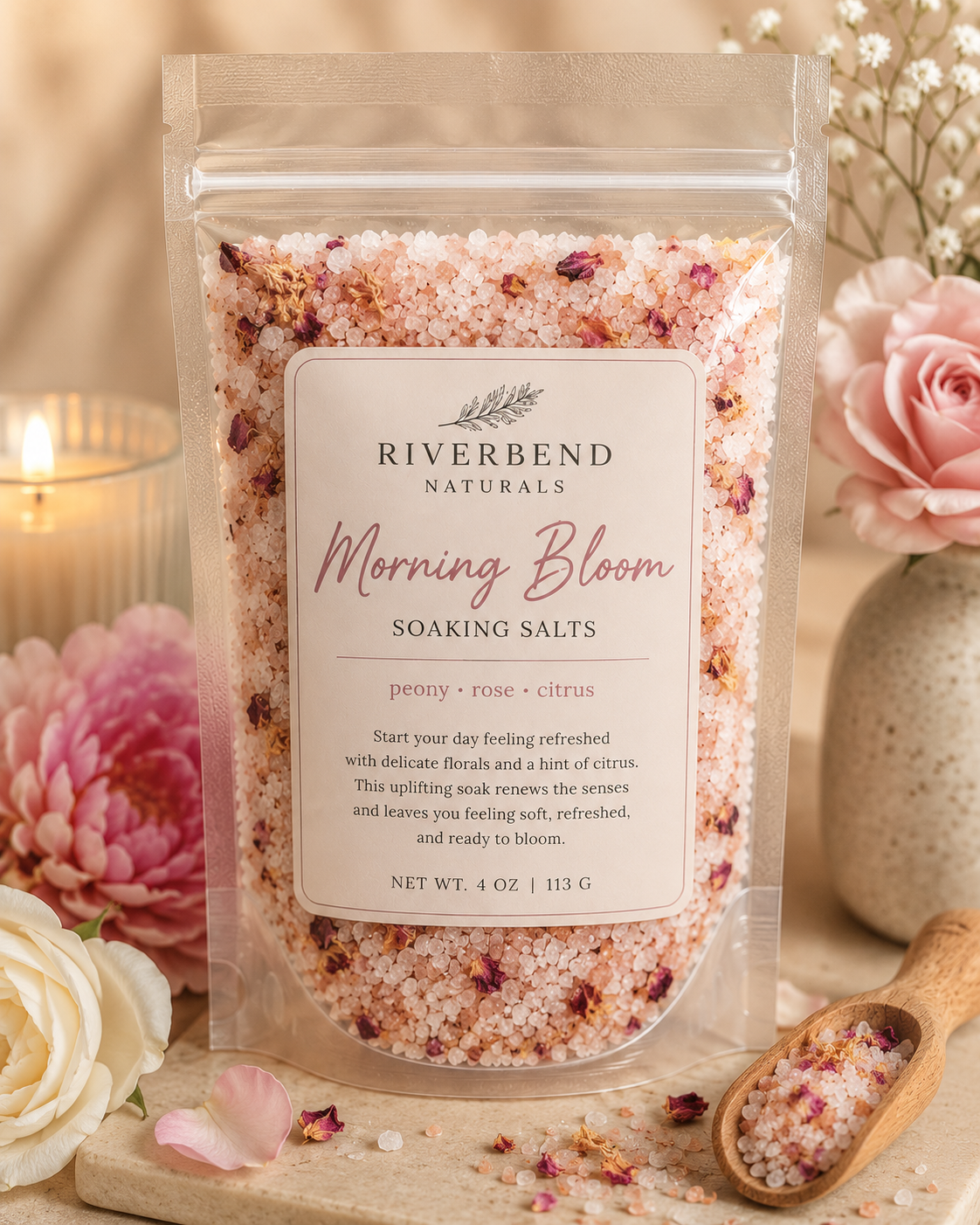 Morning Bloom Soaking Salts