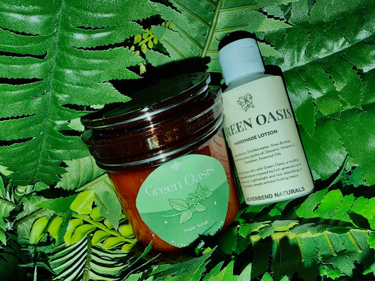 Green Oasis Handmade Lotion