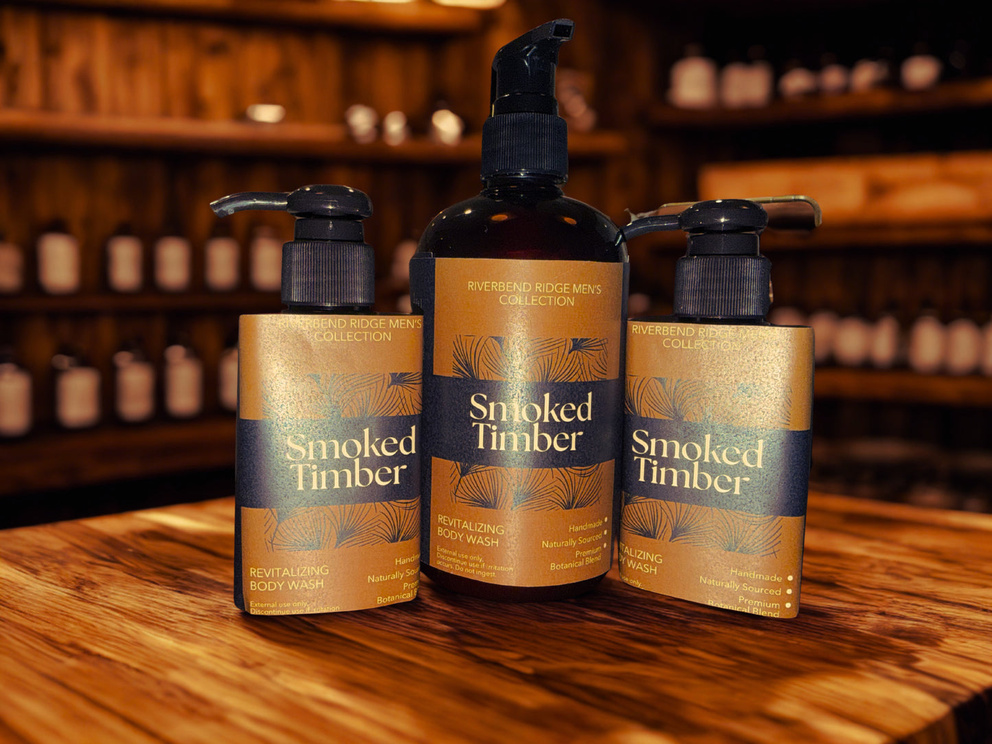 Smoked Timber Men’s Body Wash